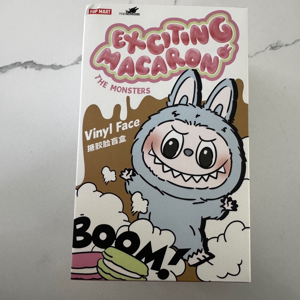 Authentic Labubu Exciting Macaron The Monsters Mystery Box